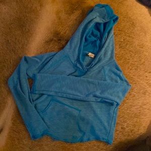 Under armour crop hoodie